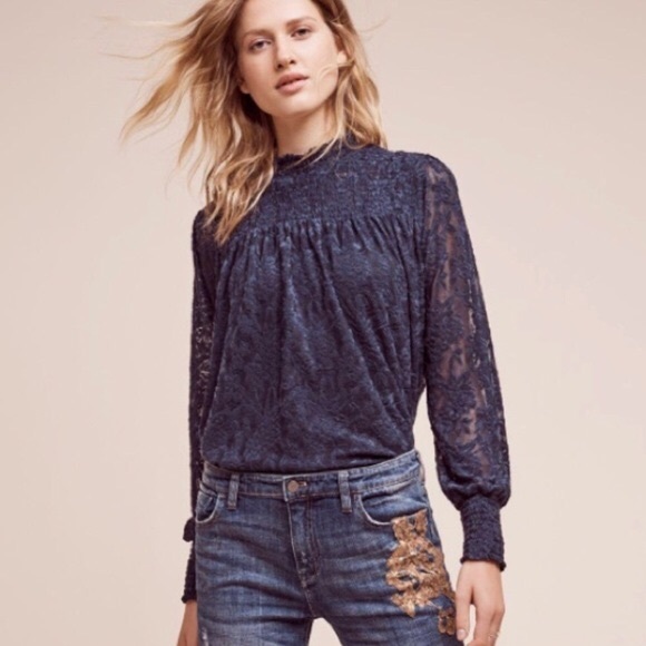 Anthropologie Tops - Anthropologie | Deletta Amanna Lace Blouse